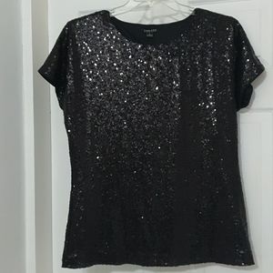 FUN Black Sequined Dressy 🔝